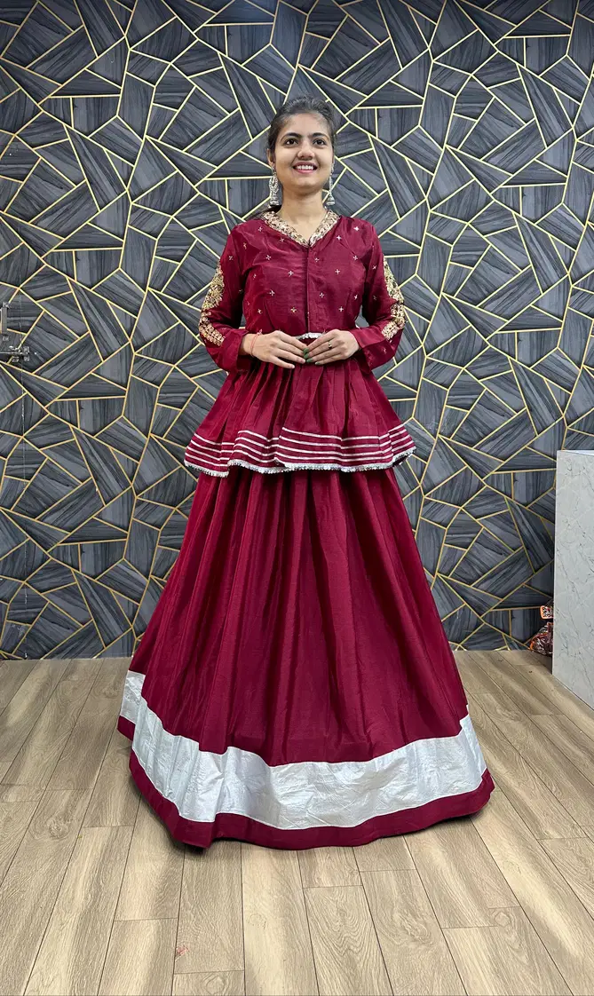 PC 321 Sequence Work Party Wear Crop Top Lehenga Wholesalers In Delhi